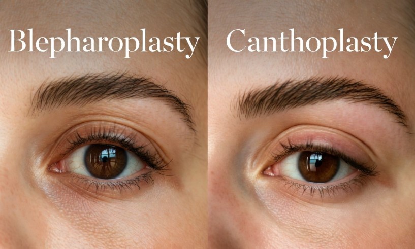What Is the Difference Between Canthoplasty and Blepharoplasty?